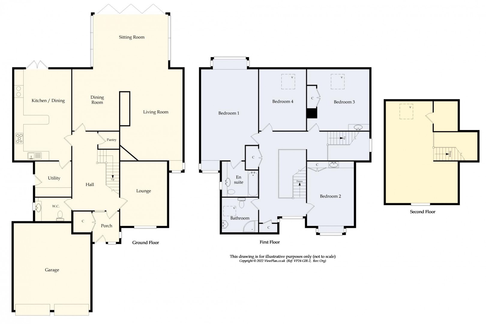 Floorplan for Augusta Road, Penarth