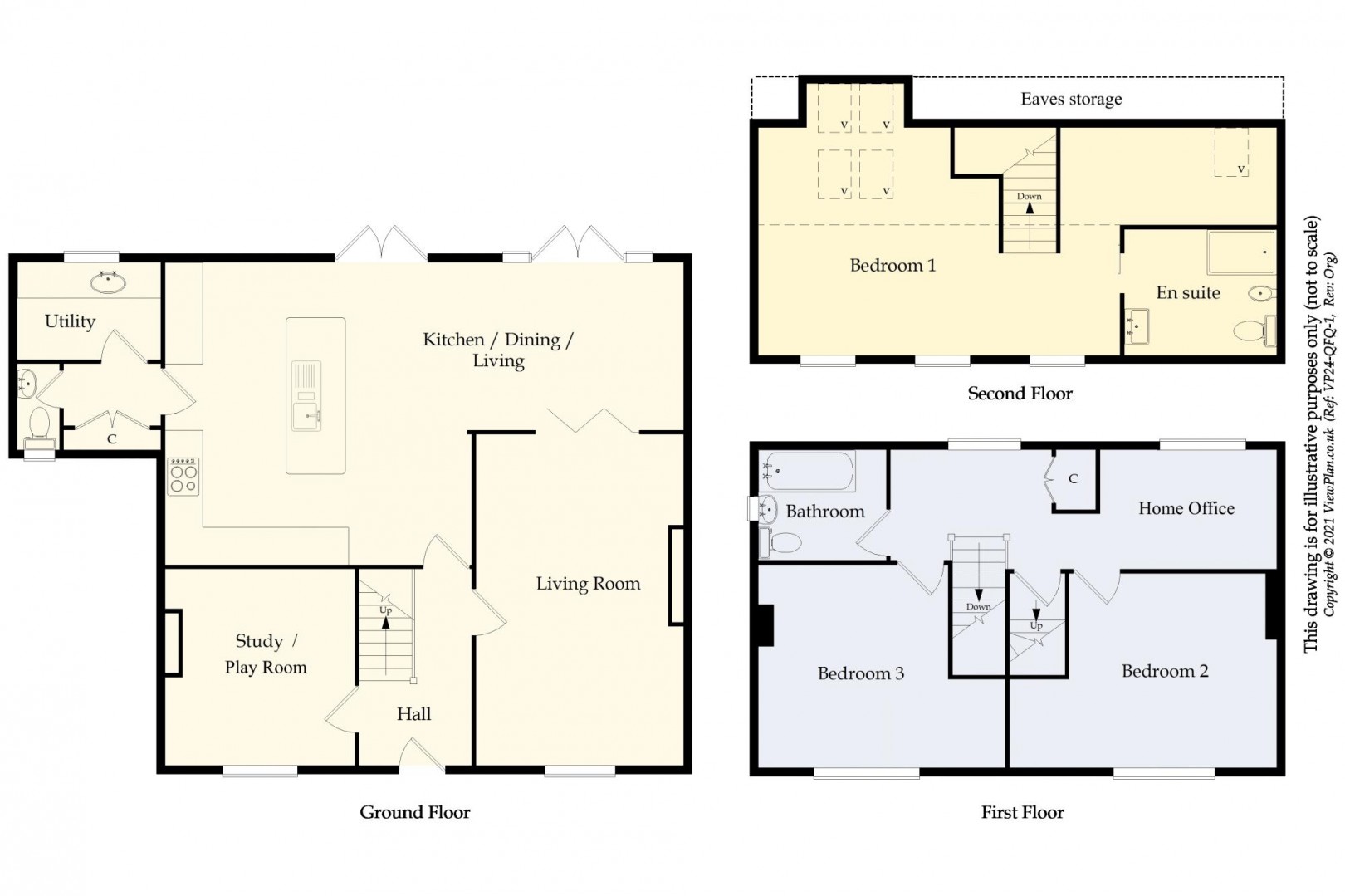 Floorplan for Breaksea Close, Sully