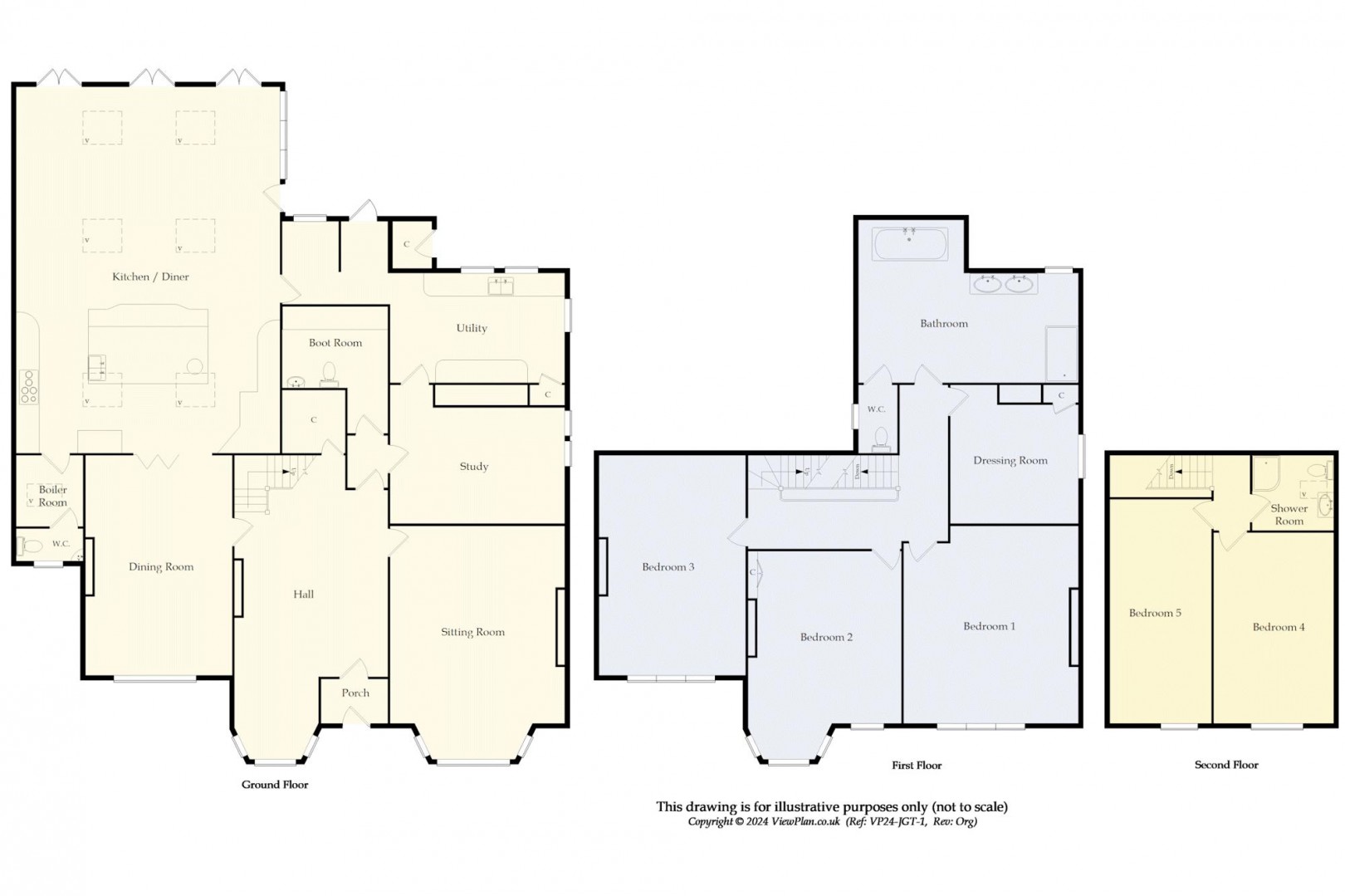 Floorplan for Clinton Road, Penarth