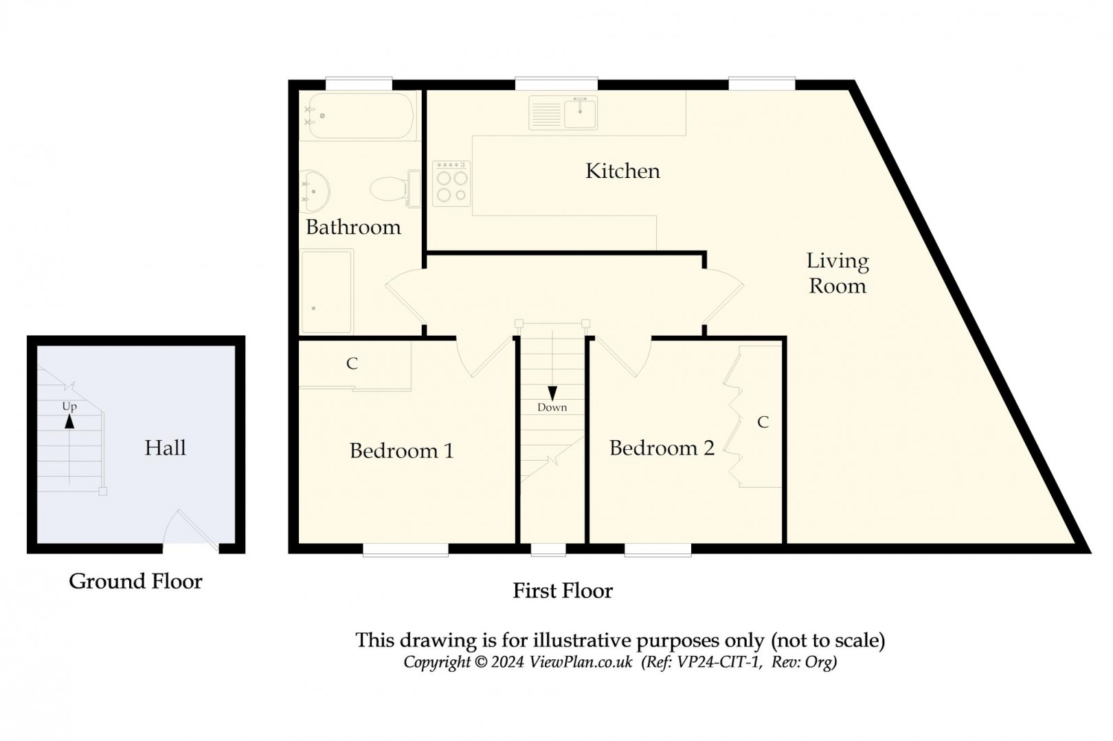 Floorplan for Machen Street, Penarth