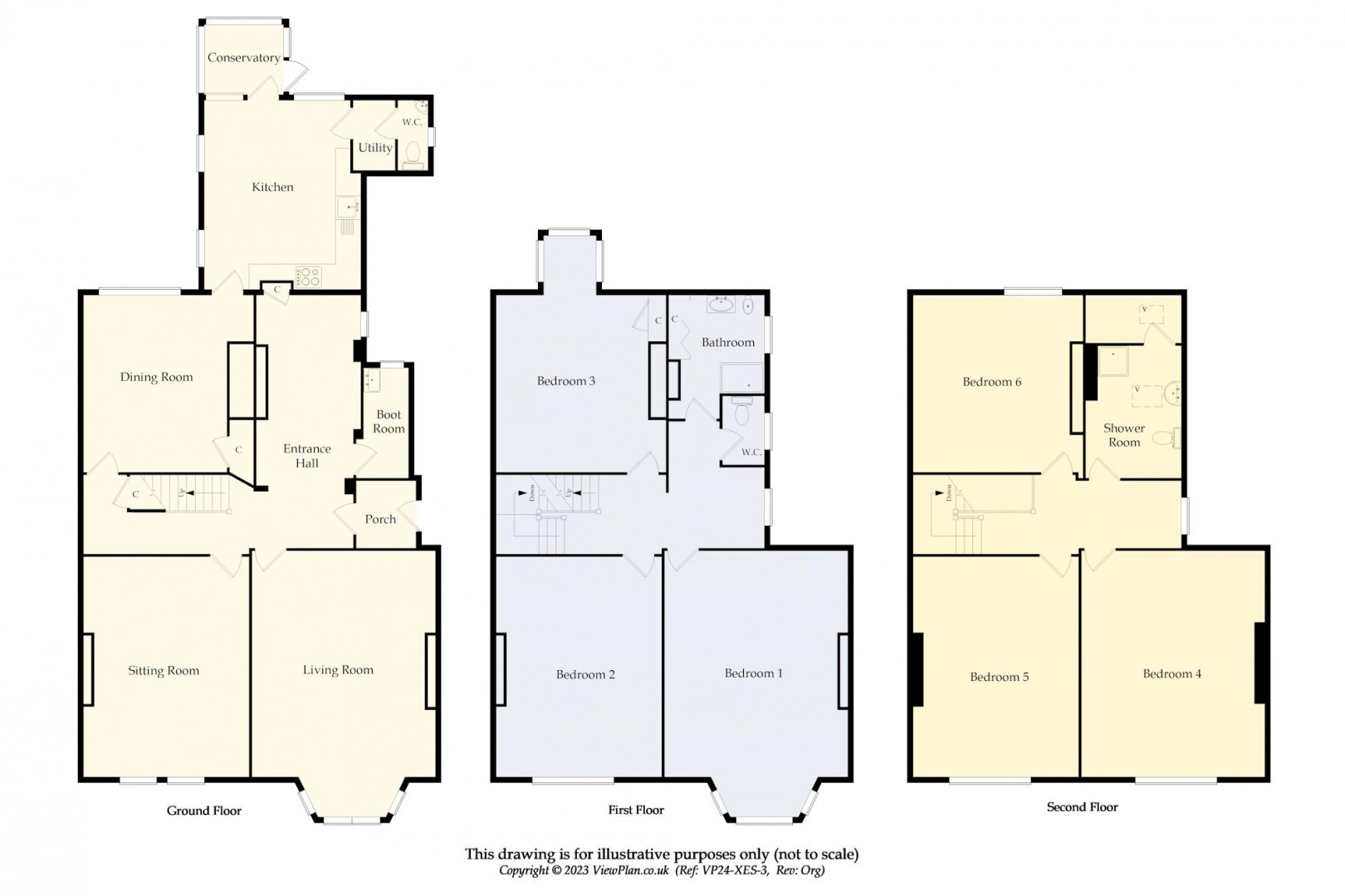 Floorplan for Westbourne Road, Penarth