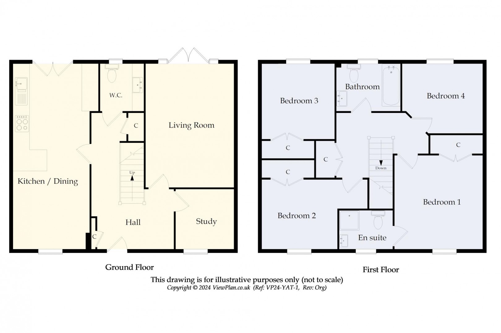 Floorplan for Castle Wood Road, Sully