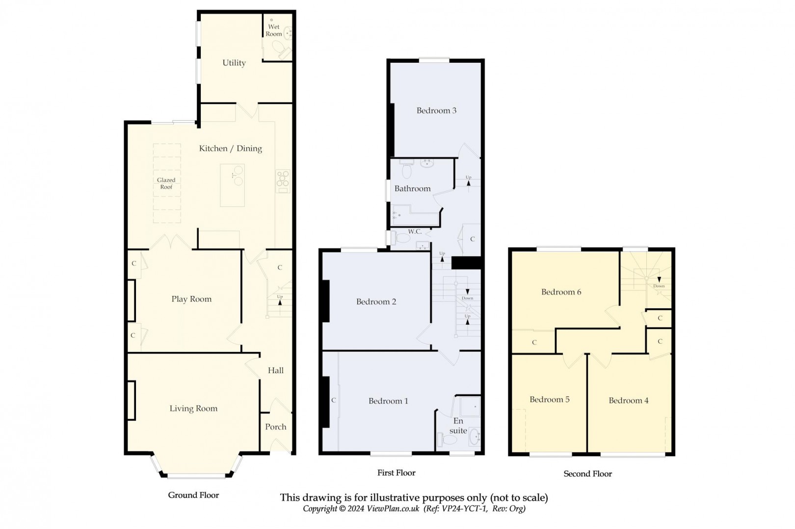 Floorplan for Paget Terrace, Penarth