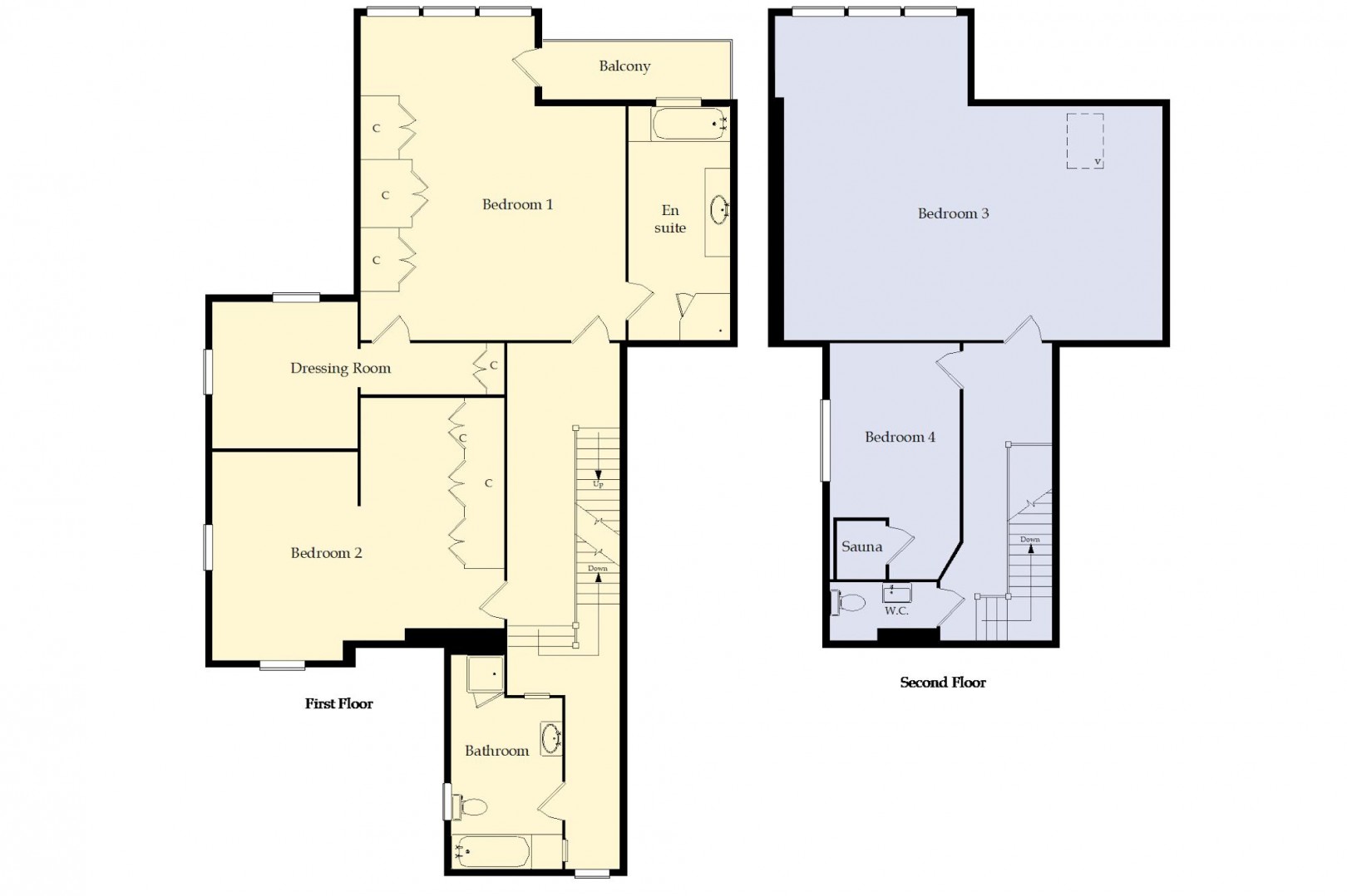 Floorplan for Bridgeman Road, Penarth