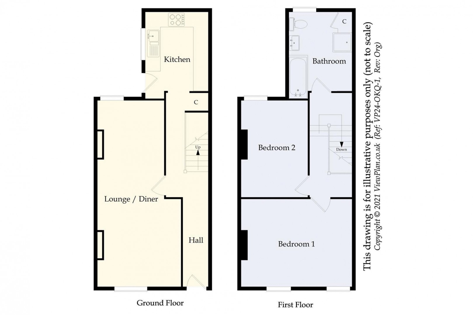 Floorplan for Dock Street, Cogan