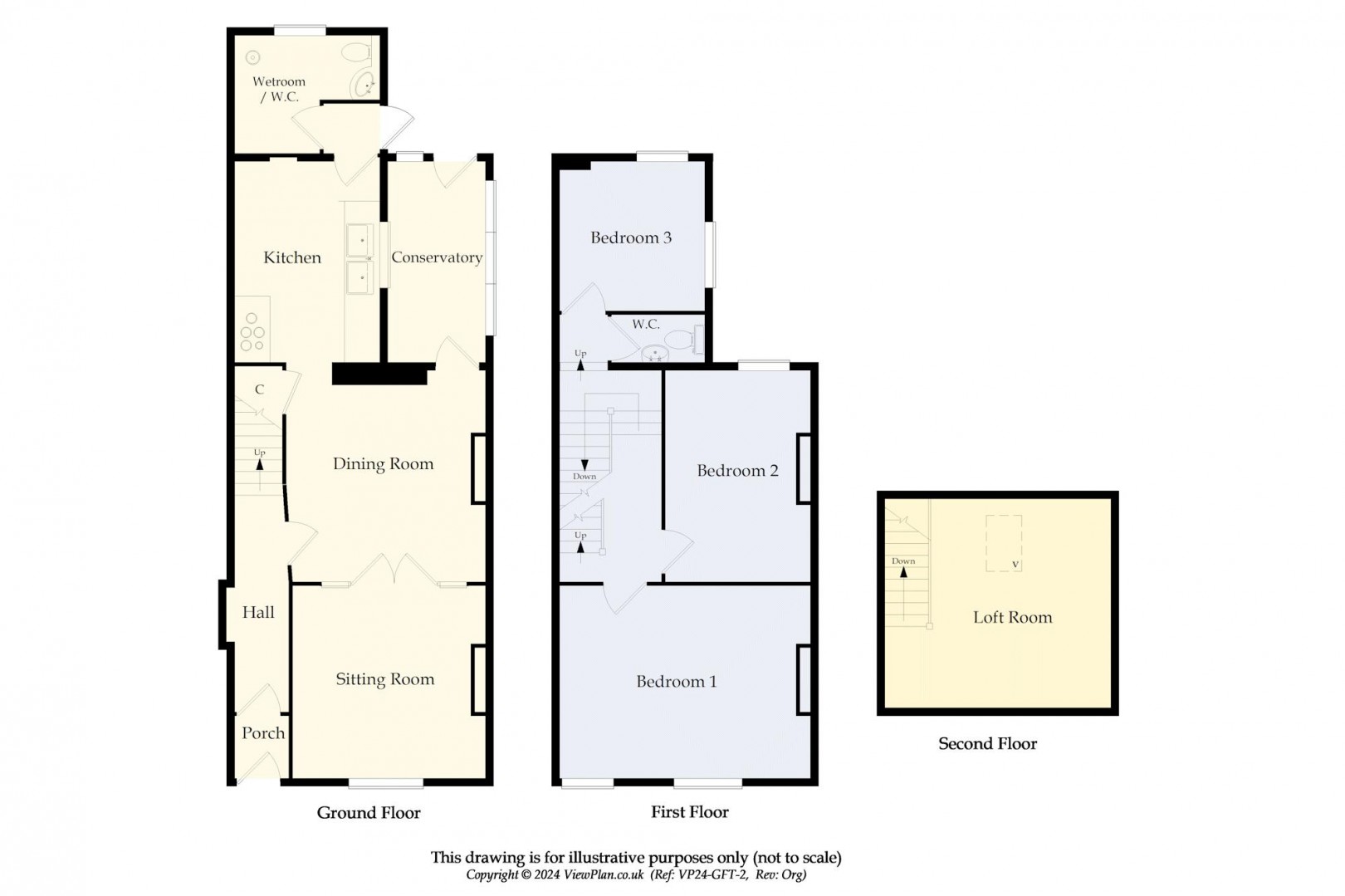 Floorplan for Charlotte Street, Penarth