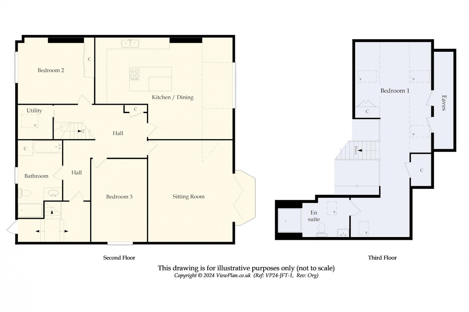 Floorplan for Marine Parade, Penarth