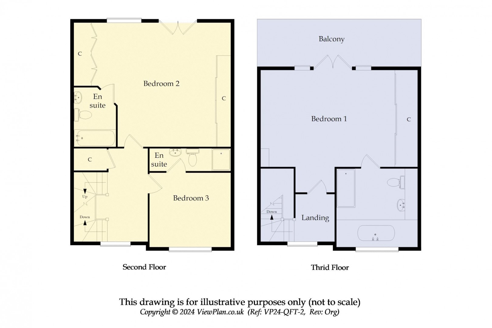 Floorplan for Penarth Portway, Penarth