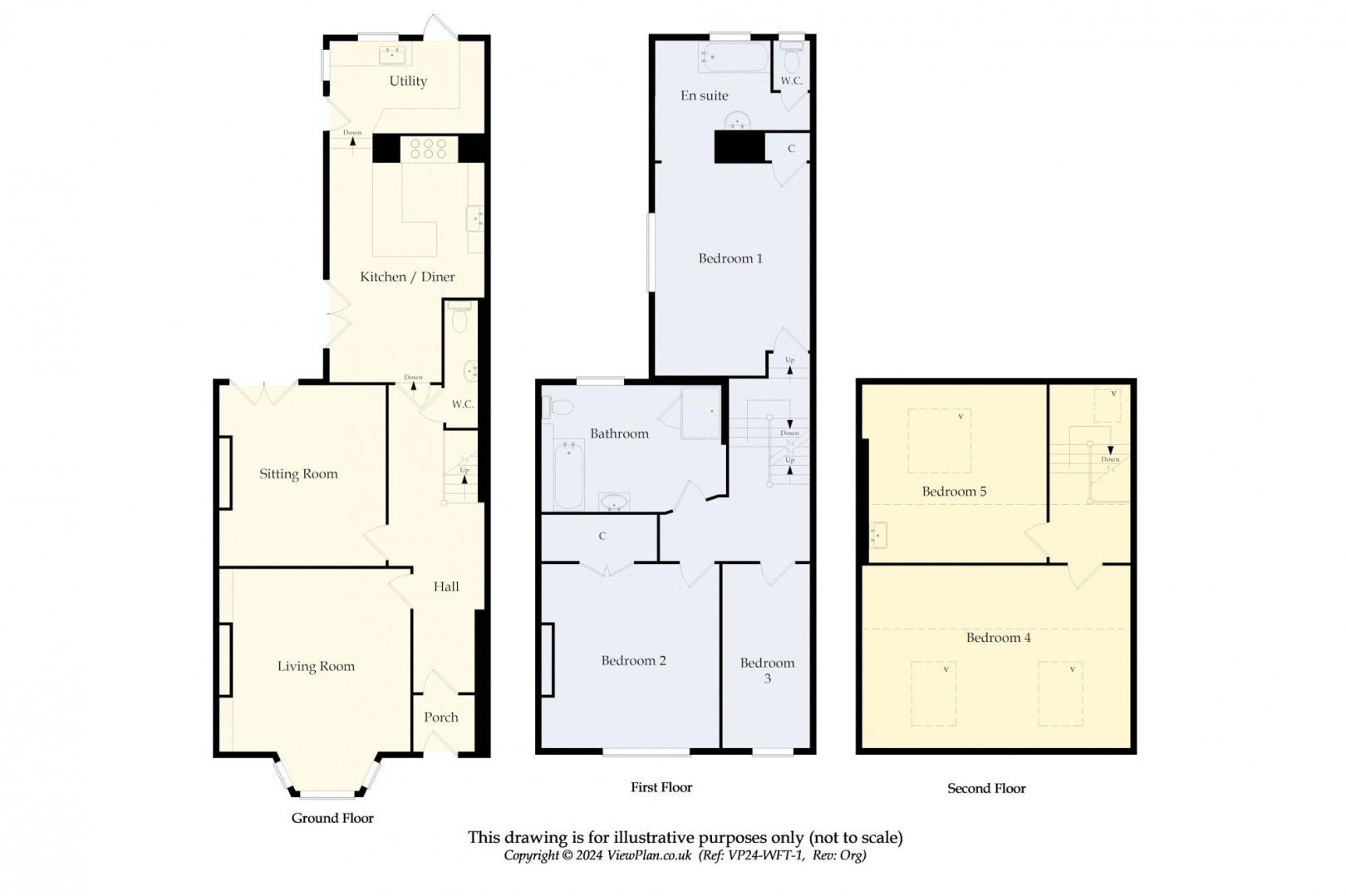 Floorplan for Windsor Road, Penarth