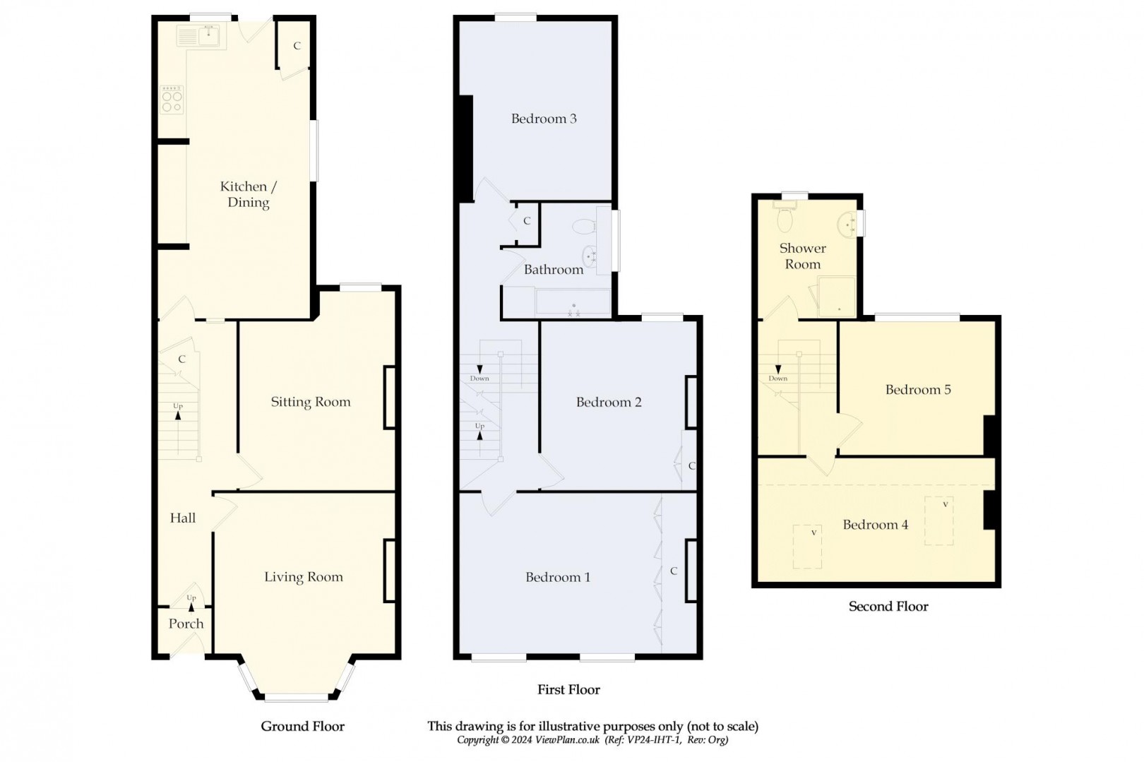 Floorplan for Earl Road, Penarth