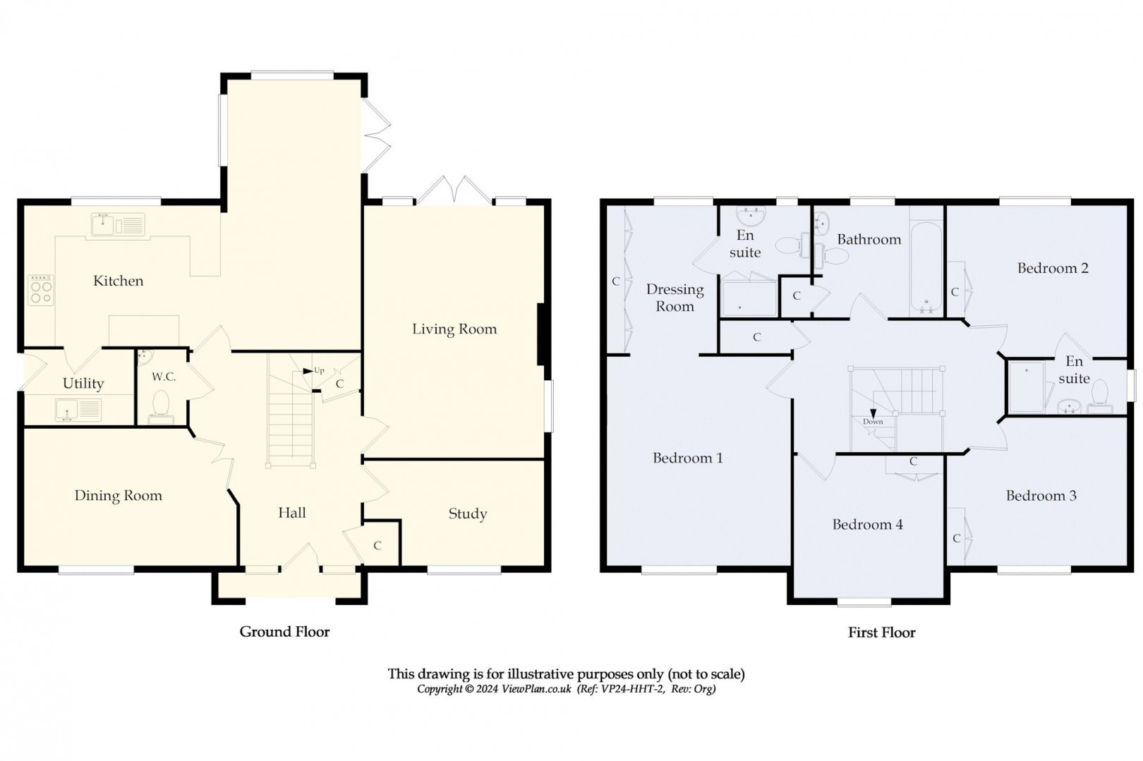 Floorplan for Tair Gwaun, Penarth