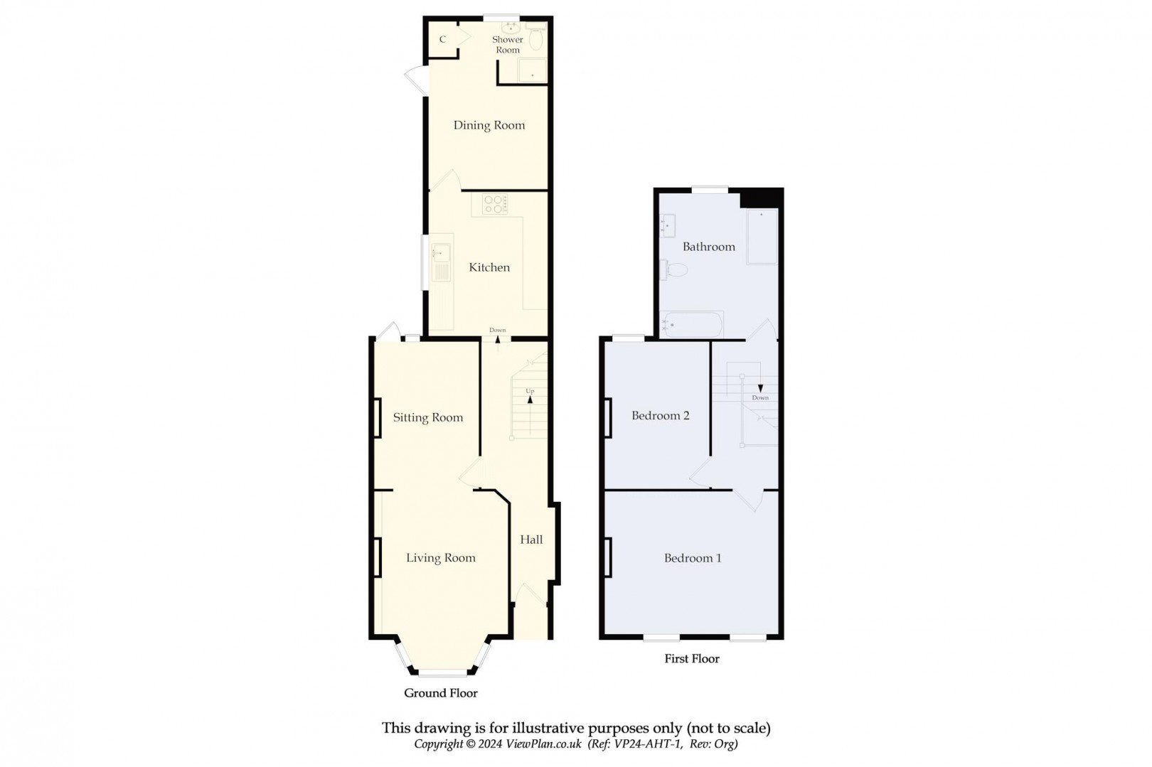 Floorplan for Dorset Street, Cardiff