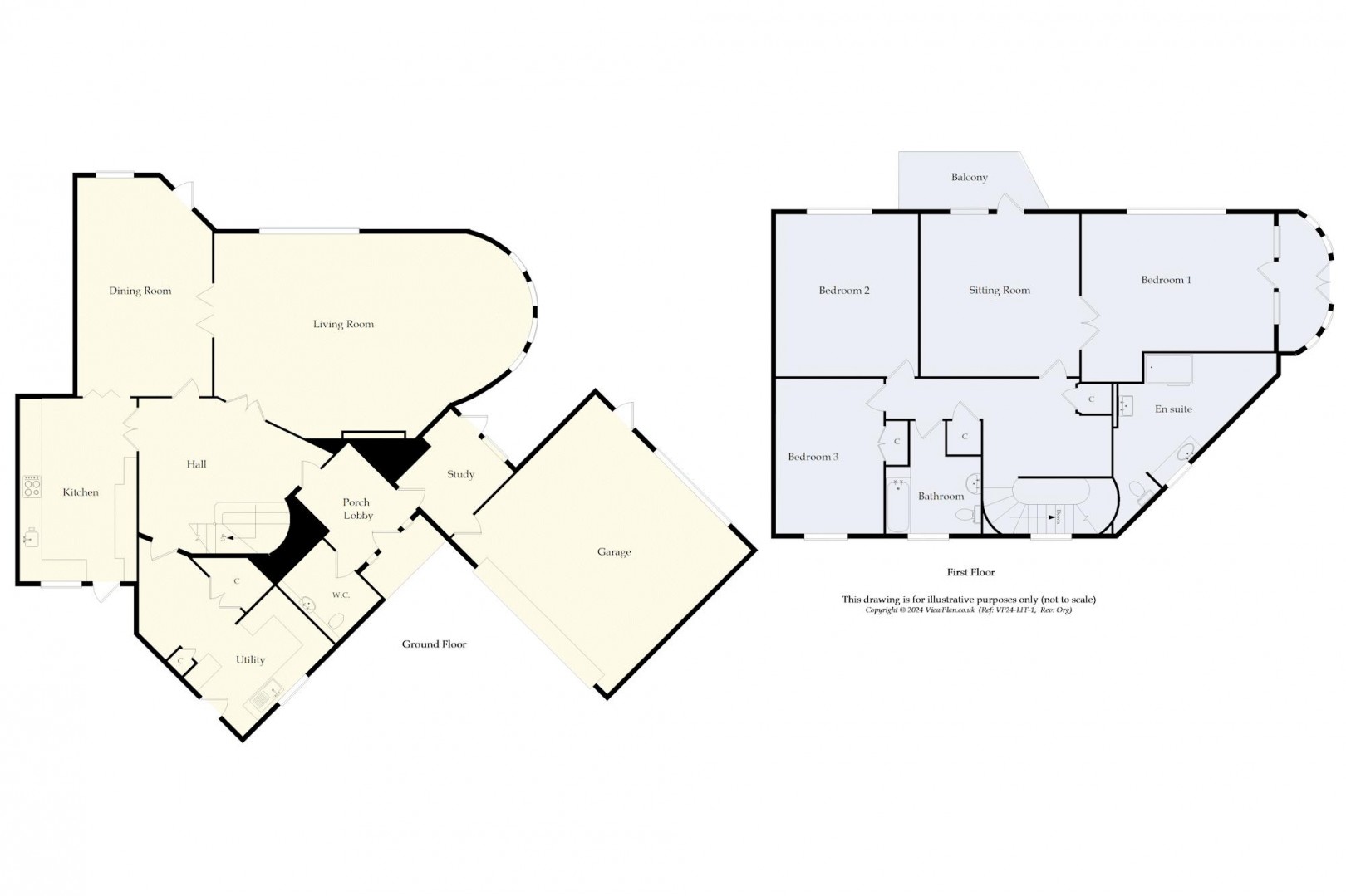 Floorplan for Park Road, Penarth