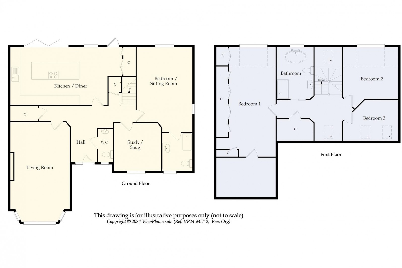 Floorplan for Cog Road, Sully