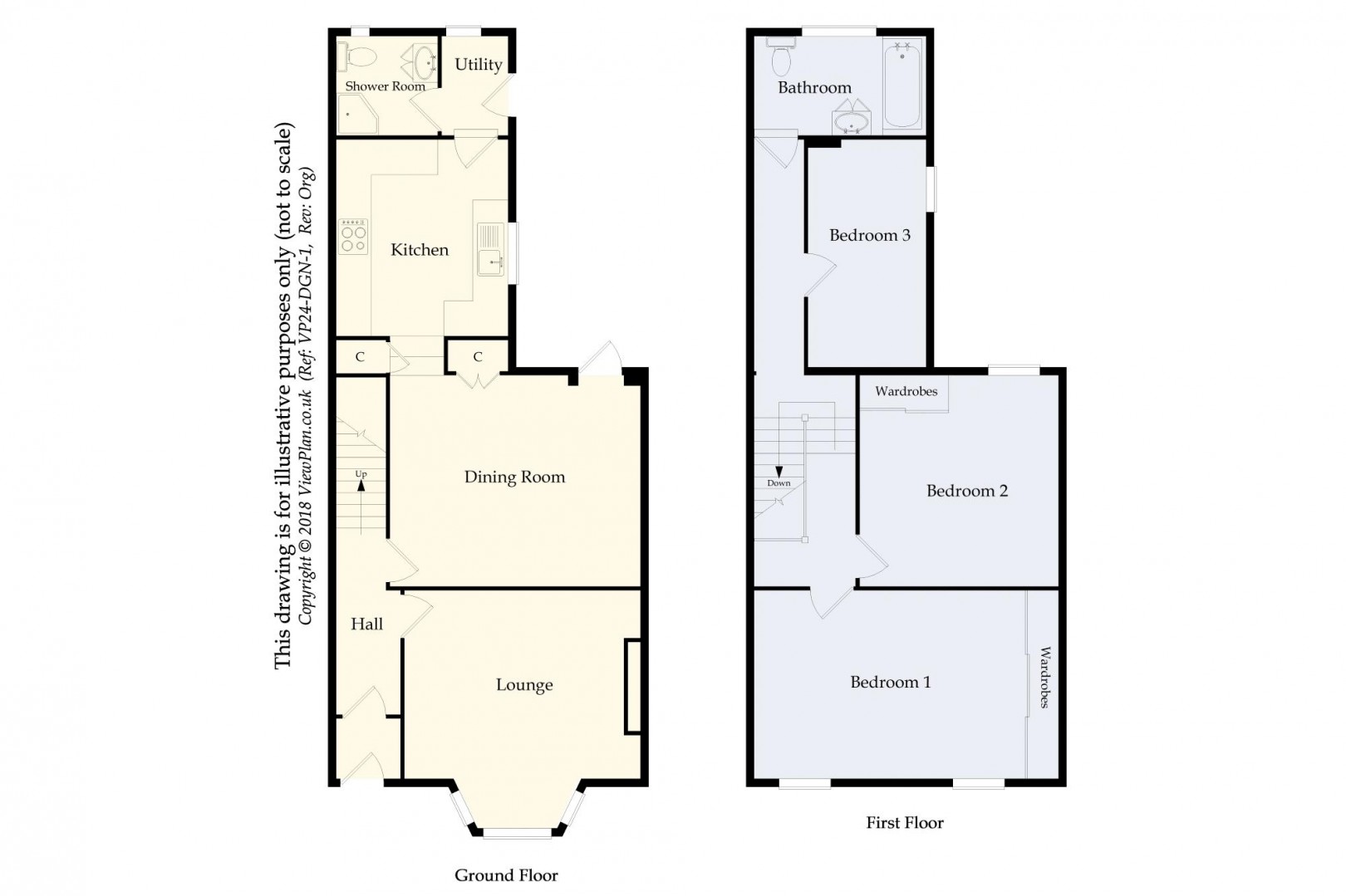 Floorplan for Station Road, Penarth