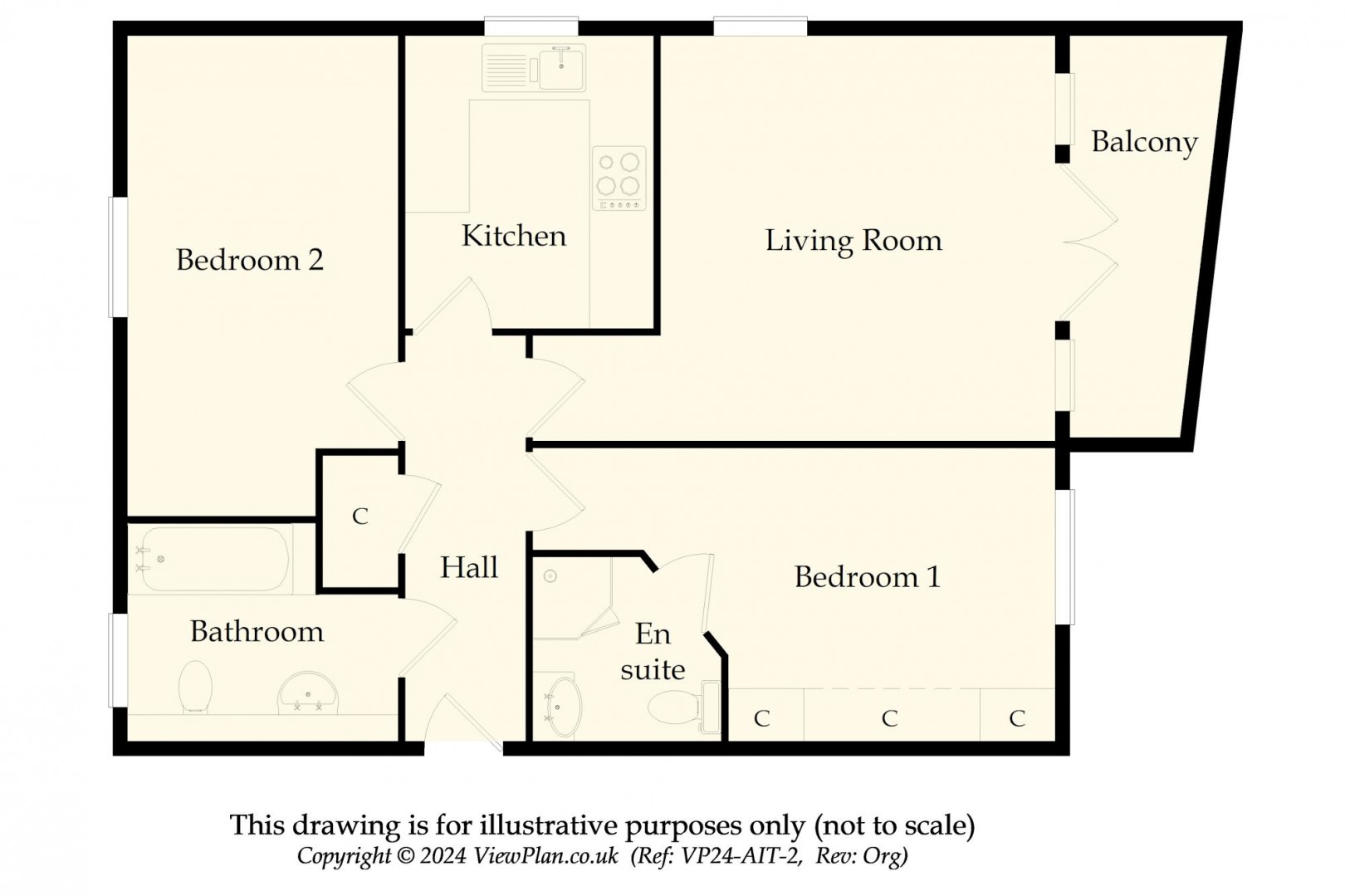 Floorplan for Ty Charlote, Marconi Avenue, Penarth Marina