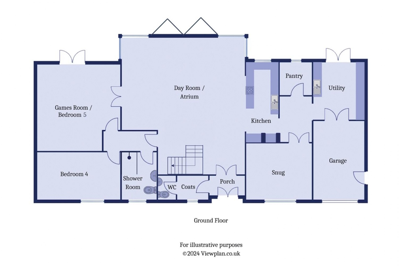 Floorplan for Evenlode Avenue, Penarth