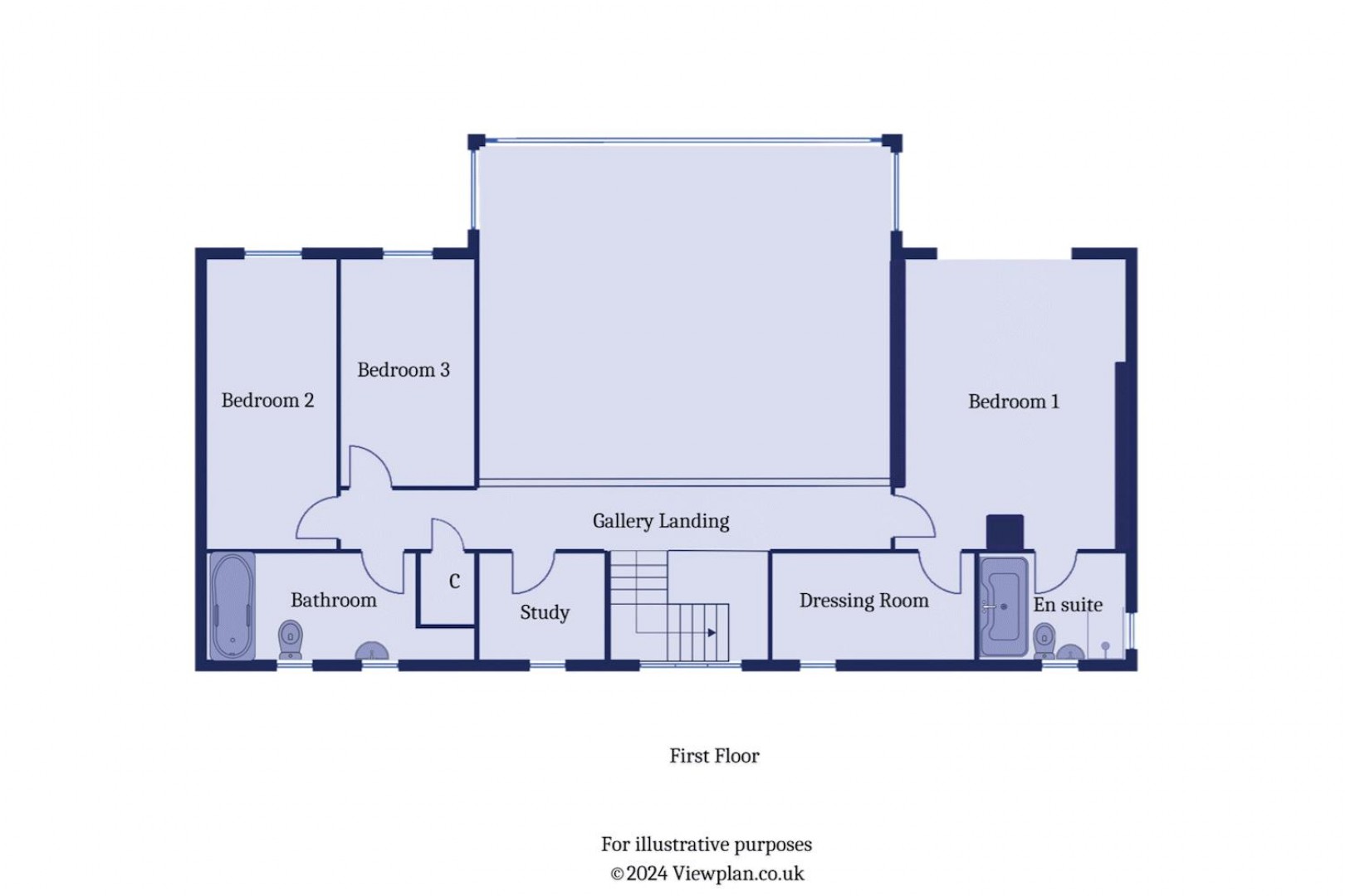 Floorplan for Evenlode Avenue, Penarth