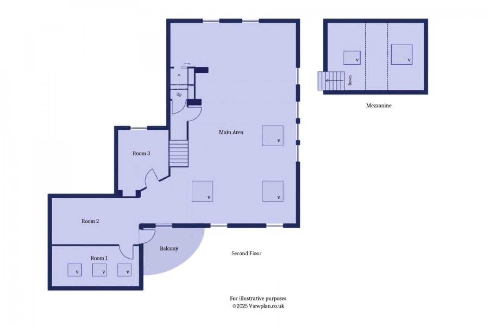 Floorplan for High Street, Penarth